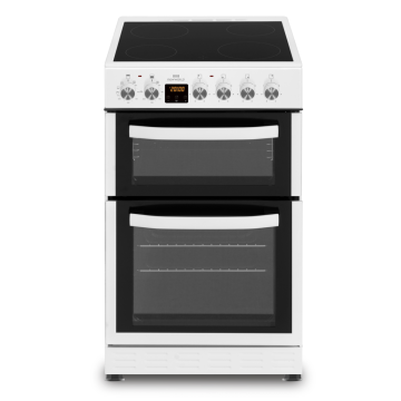 New World NWTOP53DCW 50cm Electric Cooker - White NWTOP53DCW  