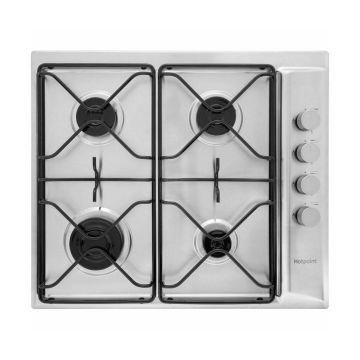 Hotpoint PAN642IXH 58cm Gas Hob - Stainless Steel PAN642IXH  