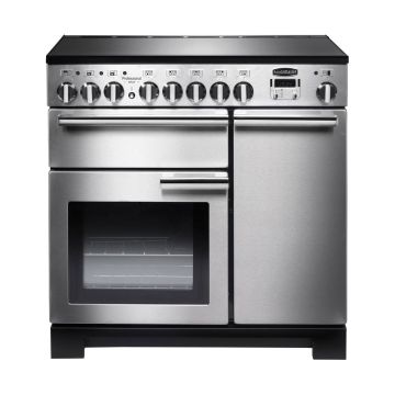 Rangemaster PDL90EISS/C 90cm Electric Range Cooker - Stainless Steel - A PDL90EISS/C  