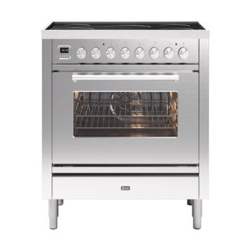 ILVE PI09WE3/SS Roma 90cm Single Oven Electric Range Cooker  - Stainless Steel - A+ PI09WE3/SS  