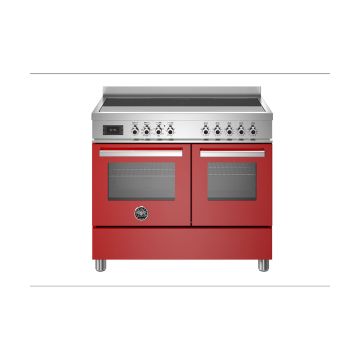 Bertazzoni PRO105I2EROT Professional 100cm Range Cooker Twin Oven Induction - Gloss Red - A/A PRO105I2EROT  
