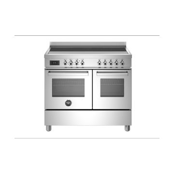 Bertazzoni PRO105I2EXT Professional 100cm Range Cooker Twin Oven Induction - Stainless Steel - A/A PRO105I2EXT  