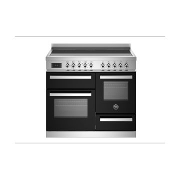 Bertazzoni PRO105I3ENET Professional 100cm Range Cooker XG Oven Induction - Gloss Black - A/A PRO105I3ENET  