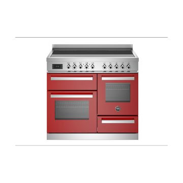 Bertazzoni PRO105I3EROT Professional 100cm Range Cooker XG Oven Induction - Gloss Red - A/A PRO105I3EROT  