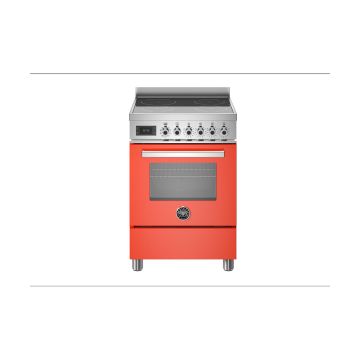Bertazzoni PRO64I1EART Professional 60cm Range Cooker Single Oven Induction - Gloss Orange - A PRO64I1EART  