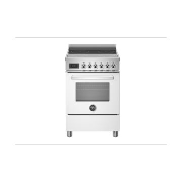 Bertazzoni PRO64I1EBIT Professional 60cm Range Cooker Single Oven Induction - Gloss White - A PRO64I1EBIT  