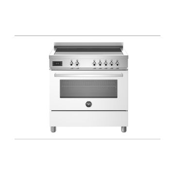 Bertazzoni PRO95I1EBIT Professional 90cm Range Cooker Single Oven Induction - Gloss White - A PRO95I1EBIT  