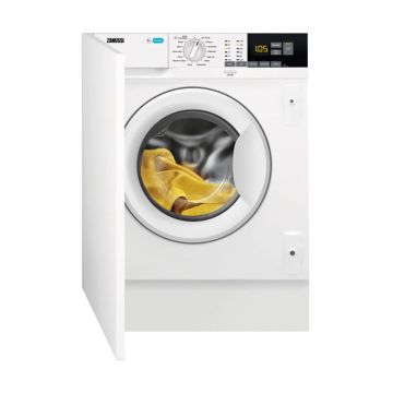 Zanussi Z814W85BI 8Kg Integrated Washing Machine with 1400 rpm - White - D Z814W85BI  
