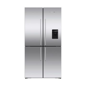 Fisher & Paykel RF605QDUVX1 French Style 4 Door Fridge Freezer With Ice & Water - Stainless Steel - F RF605QDUVX1  