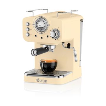 Swan SK22110CN Pump Espresso Coffee Machine - Cream SK22110CN  