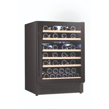 CATA UBBKWC60 60cm Dual Zone Wine Cooler - Black Glass UBBKWC60  