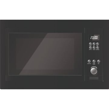 CATA 25 Litre Combination Microwave with Grill & Convection Oven - Black Glass UBCOMBI25BK  