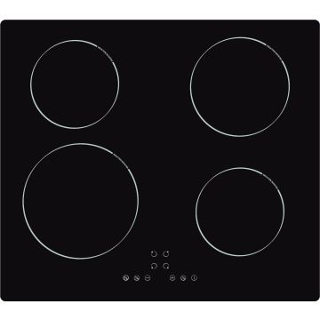 CATA UBIND60BF 60cm Induction Hob with Touch Controls - Black Glass UBIND60BF  