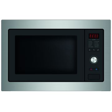 CATA 25 Litre Microwave and Grill - Black Glass/Stainless Steel UBMG25SS  