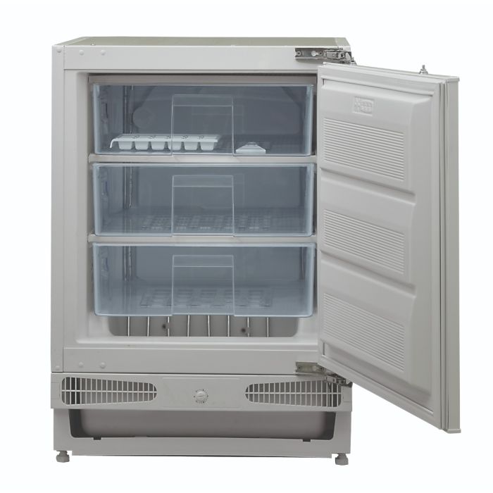 CATA FZBU60 Built Under Counter Freezer - White - F