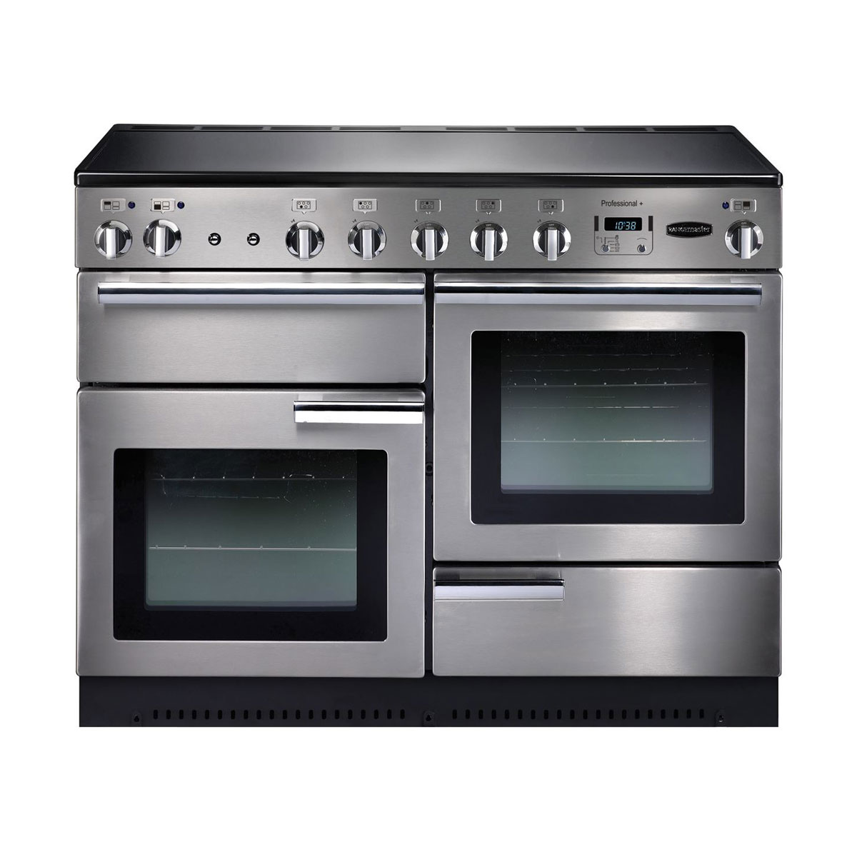 An image of Rangemaster PROP110EISS/C 110cm Electric Range Cooker - Stainless Steel - A